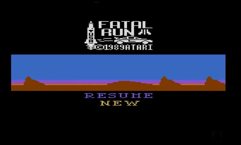 Fatal Run (1990) (A2600)