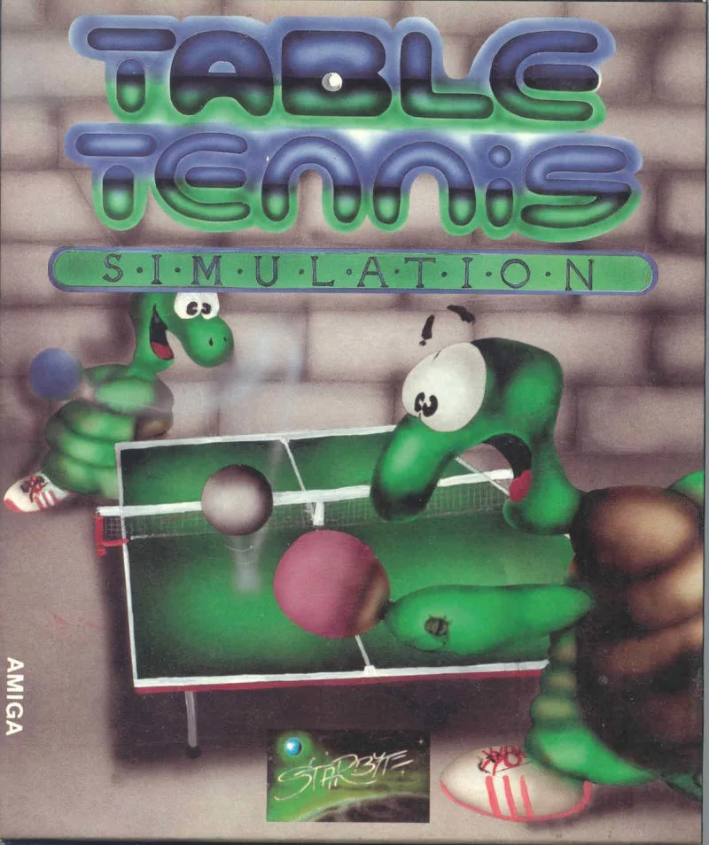 Table tennis simulation (AMIGA)