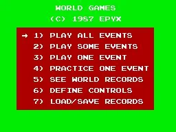 World Games (AMIGA)