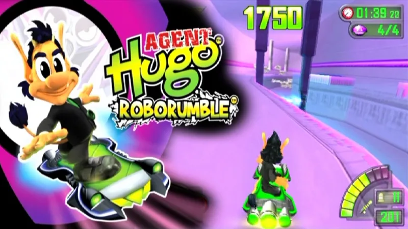 Agent Hugo: RoboRumble (GBA)