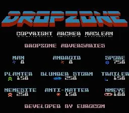 Dropzone (1984) (GB)