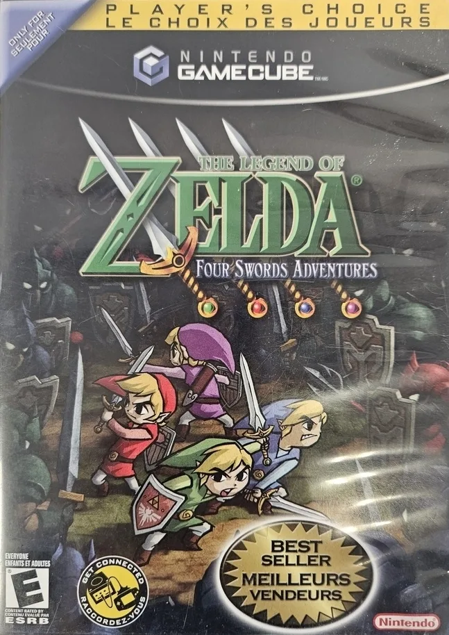 The Legend of Zelda: Four Swords Adventures [Player's Choice] (GCN)