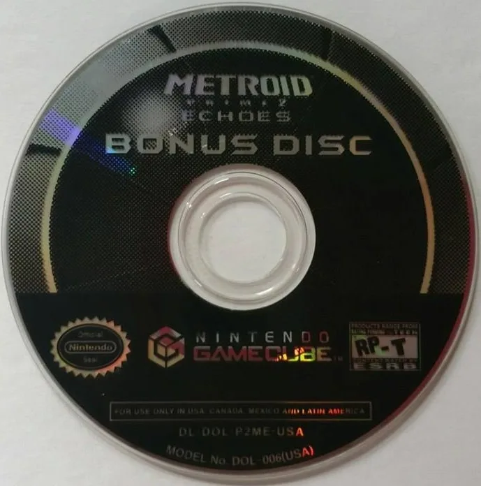 Metroid Prime 2 Echoes Bonus Disc (GCN)