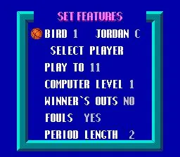 Jordan vs Bird: One on One (NES)
