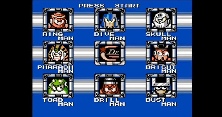Mega Man 4 (1991) (NES)