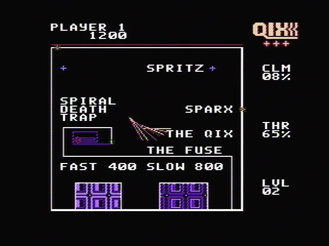 Qix (1990) (NES)