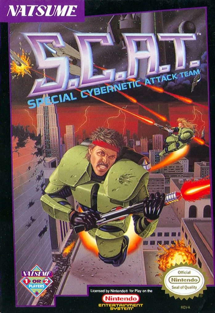 S.C.A.T.: Special Cybernetic Attack Team (NES)