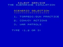 Silent Service (1985) (NES)