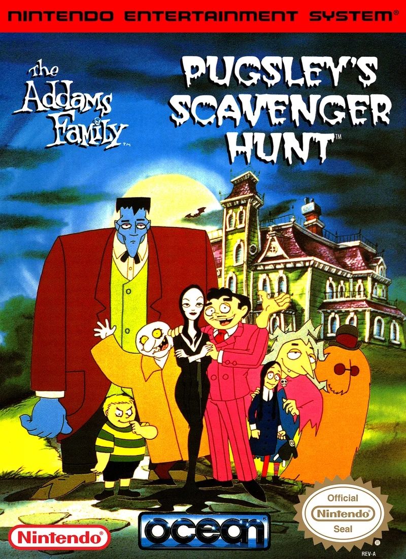 The Addams Family: Pugsley's Scavenger Hunt (NES)