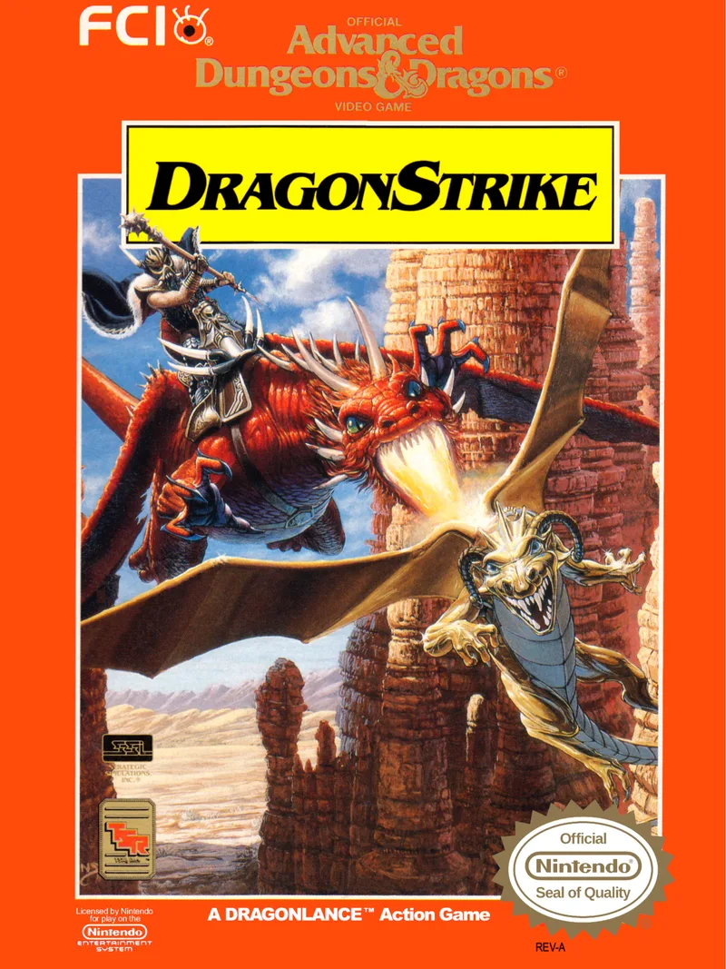 Advanced Dungeons & Dragons: DragonStrike (NES)
