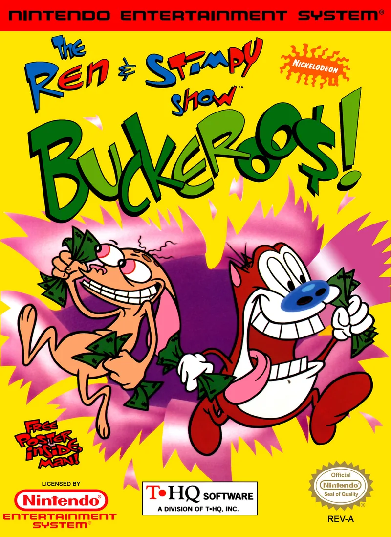 The Ren & Stimpy Show: Buckeroo$! (NES)