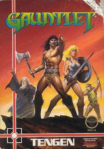 Gauntlet [Gray Cart] (NES)