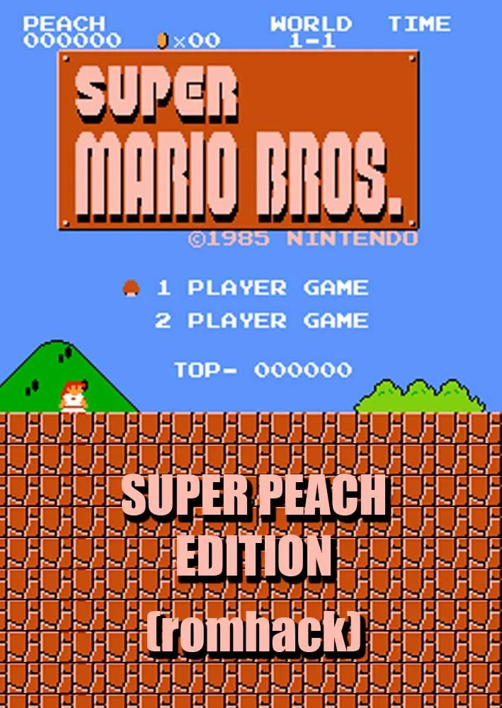 Super Mario Bros.: Peach Edition (NES)