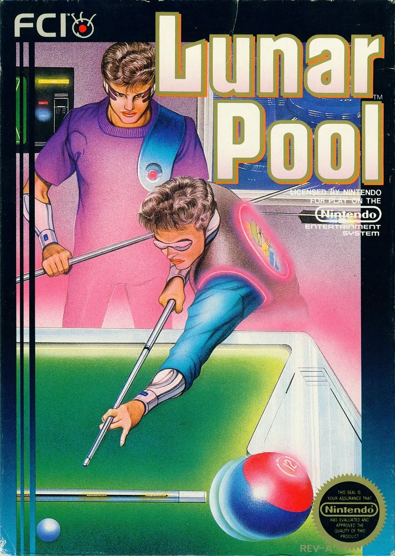 Lunar Pool [5 Screw] (NES)