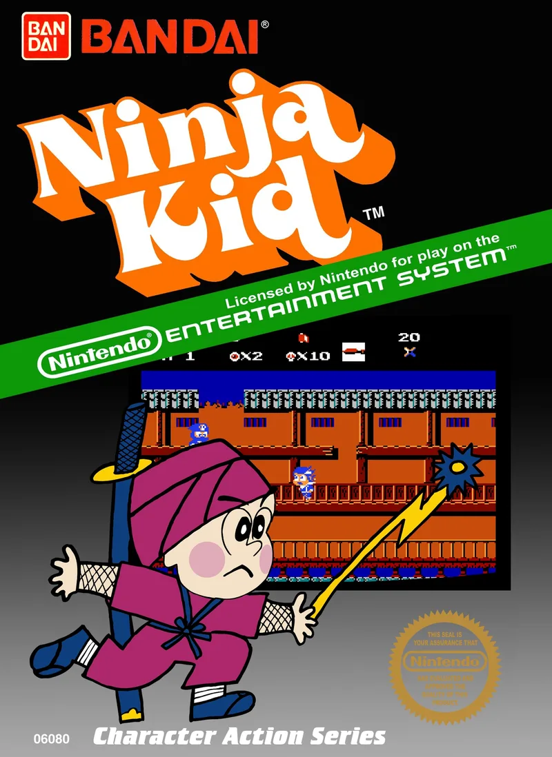 Ninja Kid [5 Screw] (NES)
