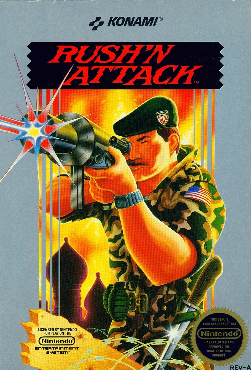 Rush'n Attack [5 Screw] (NES)