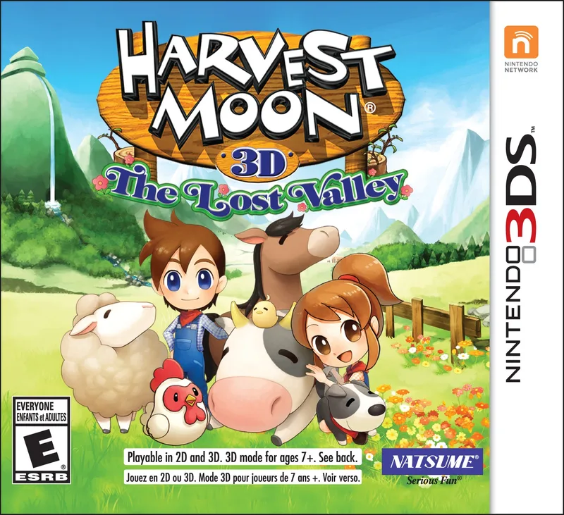 Harvest Moon 3D: The Lost Valley (3DS)