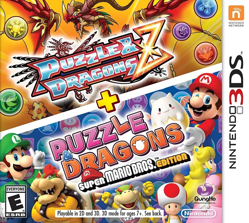 Puzzle & Dragons Z + Puzzle & Dragons: Super Mario Bros. Edition (3DS)