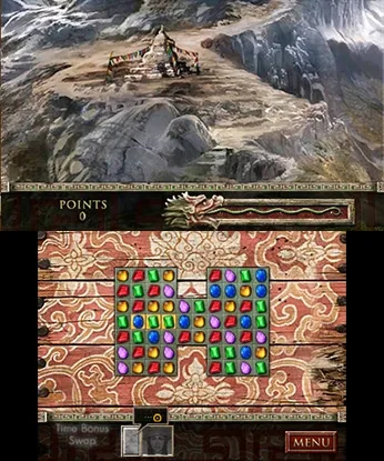 Jewel Quest The Sapphire Dragon (3DS)
