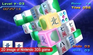 Mahjong Cub3d (3DS)