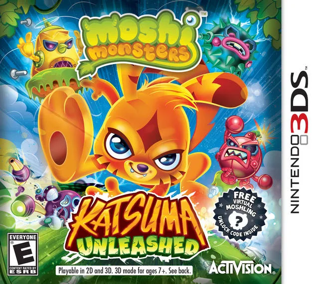 Moshi Monsters: Katsuma Unleashed (3DS)