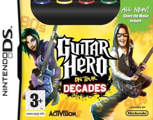 Guitar Hero On Tour: Decades [Guitar Grip Bundle] (NDS)