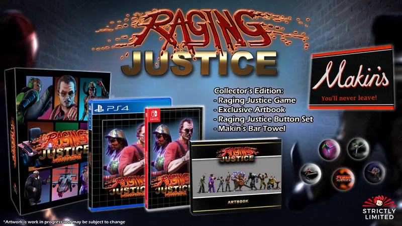 Raging Justice Collector's Edition (NSW)