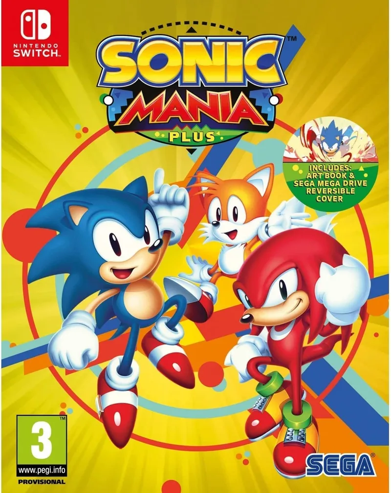 Sonic Mania Plus [Artbook Edition] (NSW)