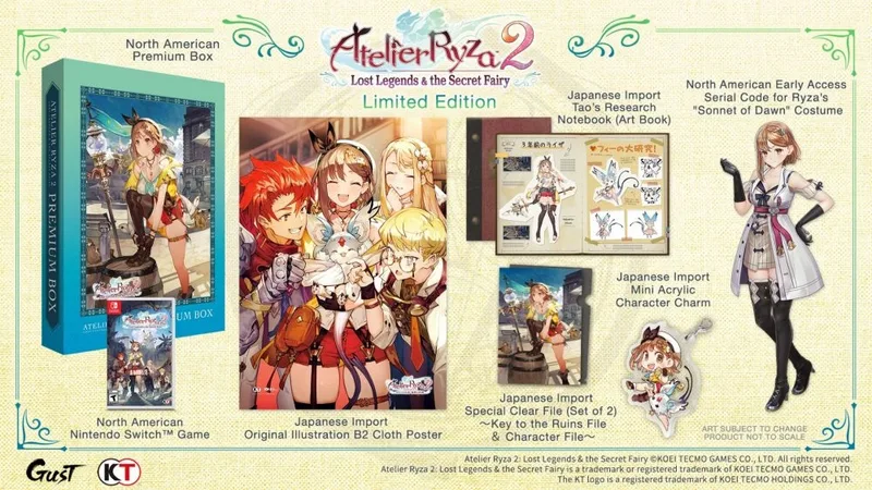 Atelier Ryza 2: Lost Legends & the Secret Fairy Limited Edition (NSW)