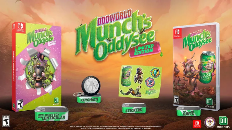Oddworld: Munch's Oddysee - Limited Edition (NSW)