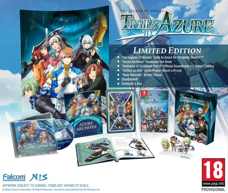 The Legend of Heroes: Trails to Azure [Limited Edition] (NSW)