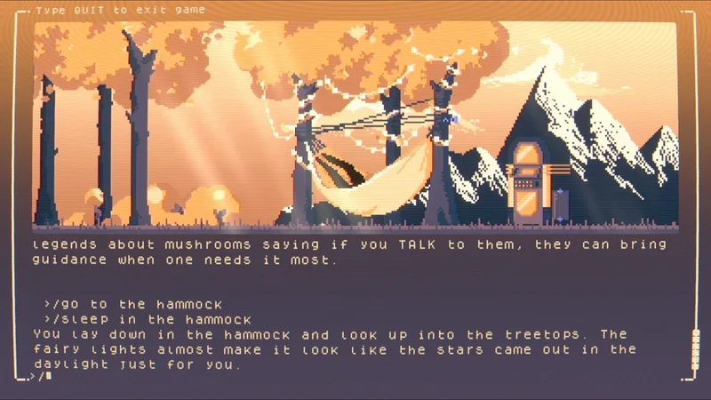 I doesn't exist - a modern text adventure (PC)