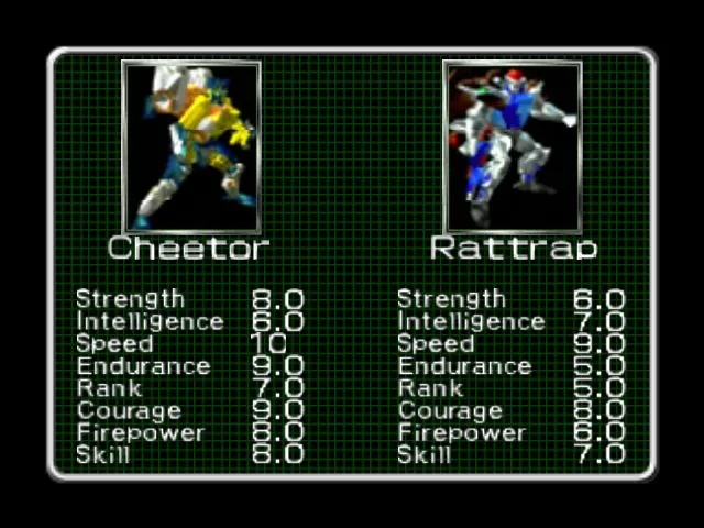 Transformers: Beast Wars Transmetals (PS1)