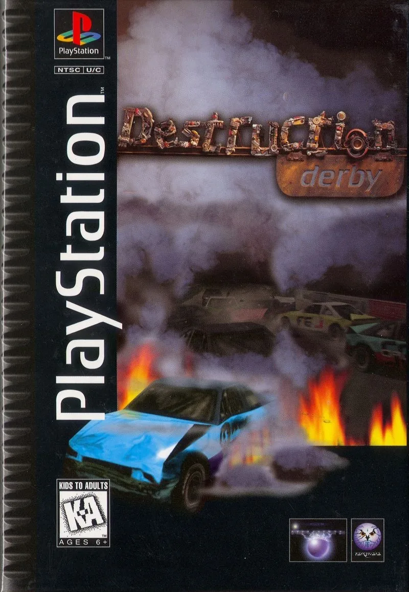 Destruction Derby [Long Box] (PS1)