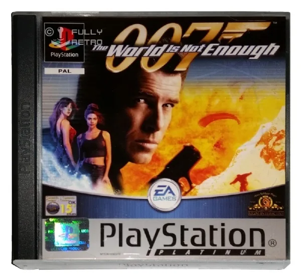 The World Is Not Enough (Platinum) (PS1)