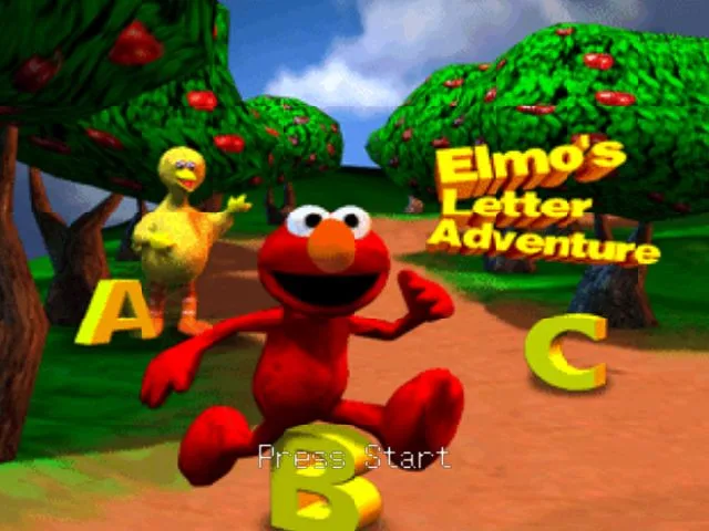 Elmo's Letter Adventure (PS1)