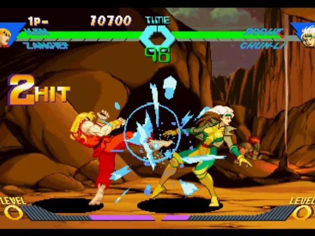X-Men vs. Street Fighter (PS1)