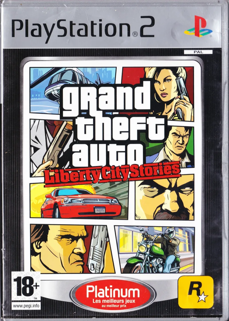 Grand Theft Auto: Liberty City Stories [Platinum] (PS2)