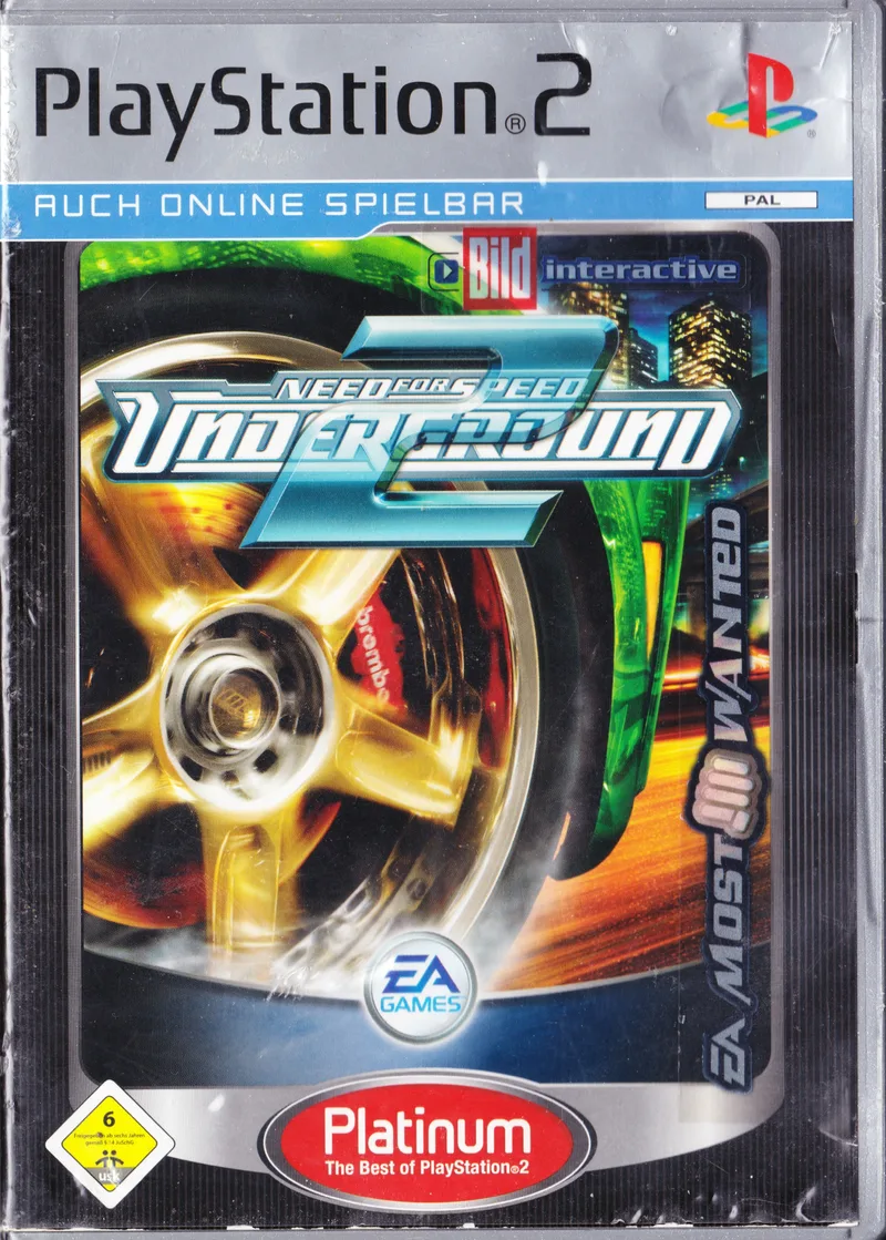 Need For Speed: Underground 2 (Platinum) (PS2)