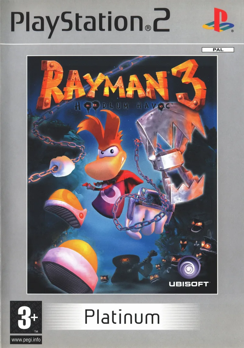 Rayman 3 Hoodlum Havoc (Platinum) (PS2)