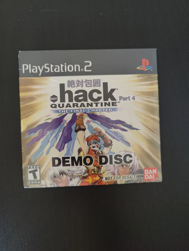 .hack// Part 4 Quarantine THE FINAL CHAPTER DEMO DISC