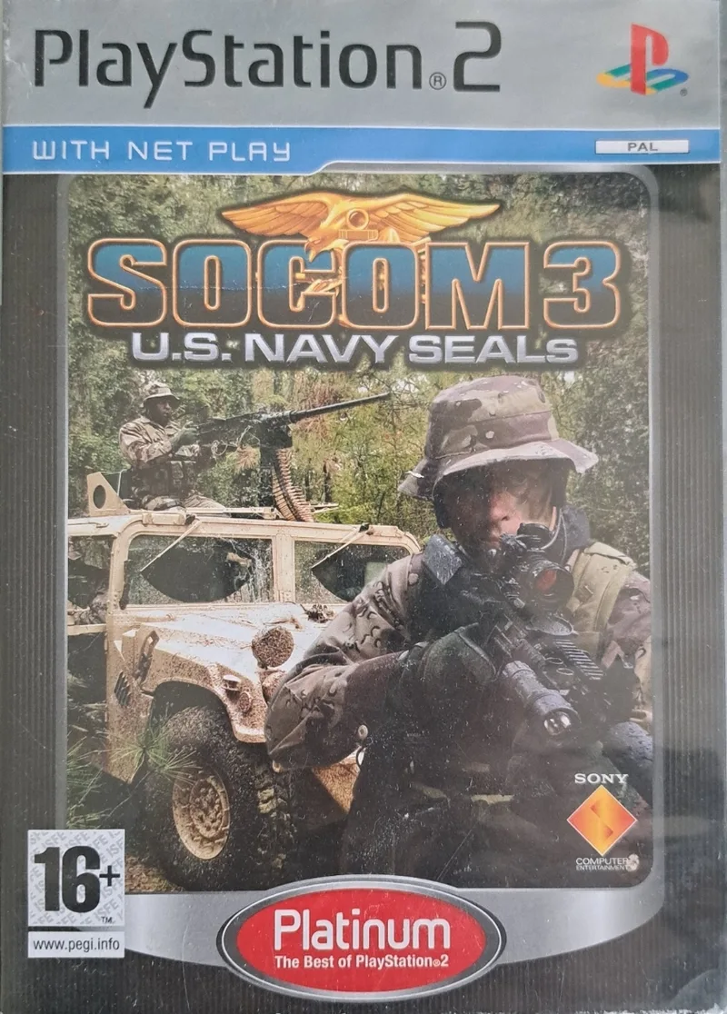 SOCOM 3: U.S. Navy SEALs [Platinum] (PS2)