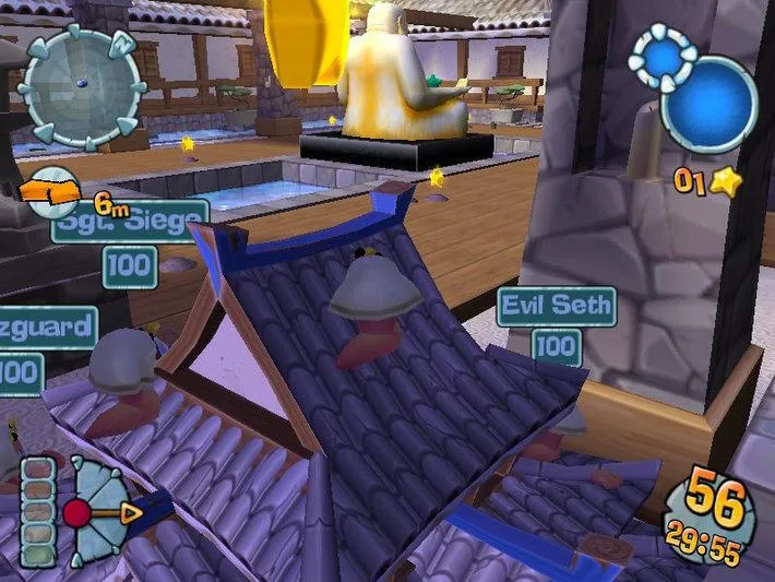 Worms Forts: Under Siege (PS2)