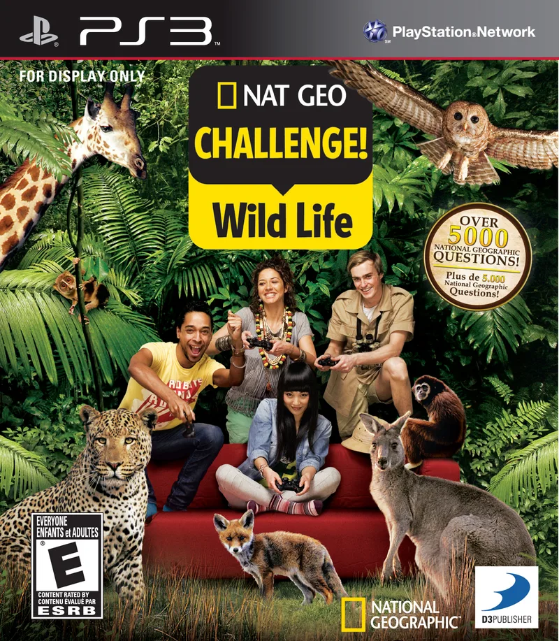Nat Geo Challenge! Wild Life (PS3)