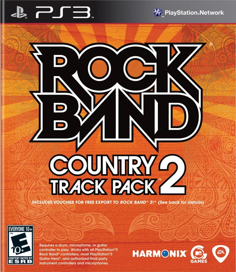 Rock Band: Country Track Pack 2 (PS3)