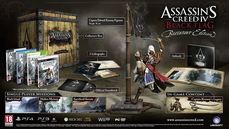 Assassin's Creed IV: Black Flag [Buccaneer Edition] (PS3)
