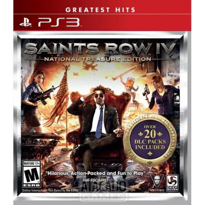 Saints Row IV: National Treasure Edition (PS3)