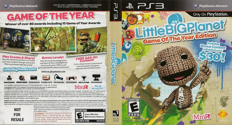 LittleBigPlanet [Not For Resale] (PS3)