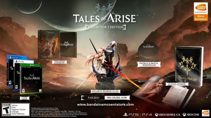  Tales of Arise [Collector's Edition] (PS4)
