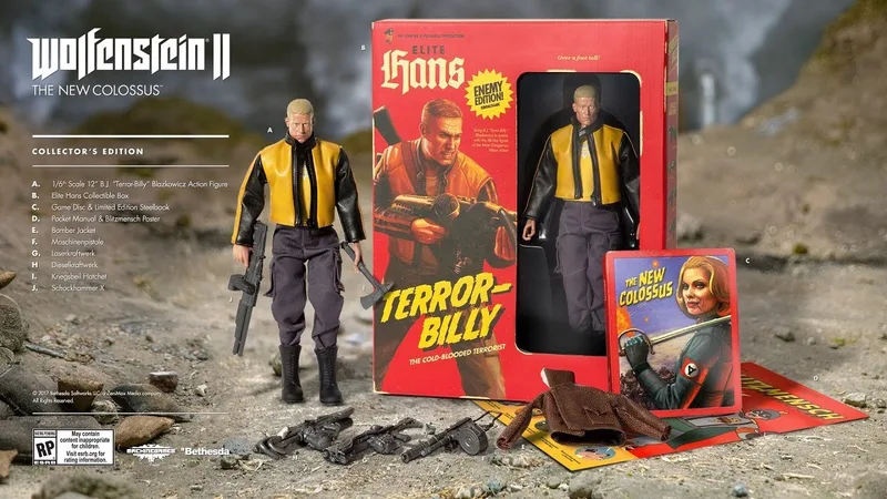 Wolfenstein II: The New Colossus (Collector's Edition) (PS4)
